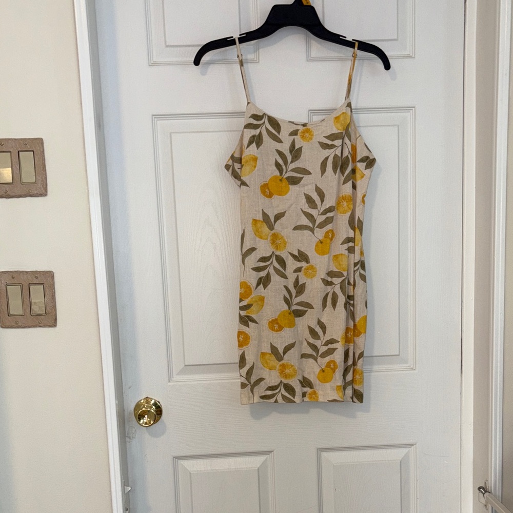 Z Supply Yellow Floral Dress